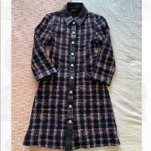 Maje tweed coat